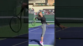 Sabalenka Slow Motion Tennis Serve