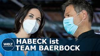 GRÜNEN-SPITZENDUO: Robert Habeck steht voll und ganz hinter Annalena Baerbock | WELT INTERVIEW