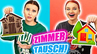 1 Woche lang ZIMMER TAUSCHEN mit Schwester ! 😵🏠- Celina