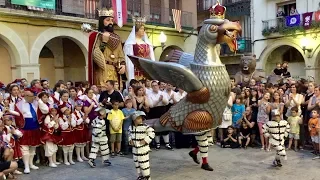 Plaça del Blat Valls Diada de Sant Joan 2017