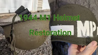 1944 M1 Helmet Restoration