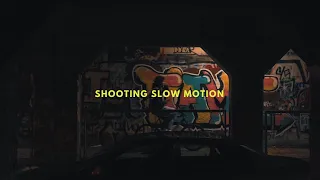 How to shoot CINEMATIC SLOW MOTION - w/NIKON D7500 (or any camera)!
