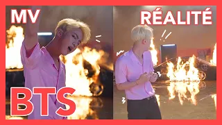 BTS - MV VS REALITY (ENG SUB)