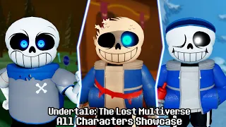 NEW UNDERRATED HIGH QUALITY SvC GAME!!! Undertale: The Lost Multiverse All Characters Showcase