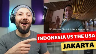 🇨🇦 CANADA REACTS TO Indonesia VS The USA - Jakarta, Indonesia's Infrastructure reaction