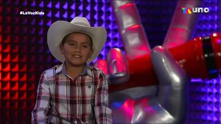 Abelardo Junior Audiciones A Ciegas La Voz Kids México 2022