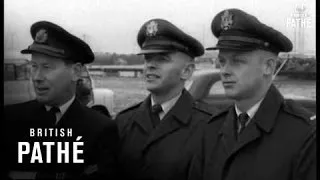 Bulganin And Khruschev Visit Russian Tu 104 Jet Airliner (1956)