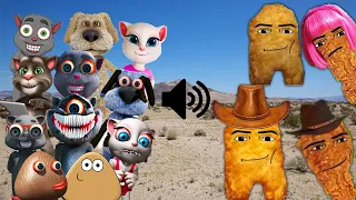 Gegagedigedagedago but it's voice of other Talking Cats Dogs Pou