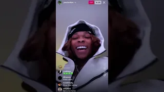 YNW Bortlen Goes Live For The First Time Since Being Released From Jail And Adds YNW BSlime 👀🌎