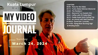 Prime Minister Memorials; YouTube Stories; Pop Culture; Klang River after Rain (BTS March 24, 2024)