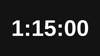 1 hour 15 Minute Timer 75 Minute Countdown Timer Online Alarm Timer