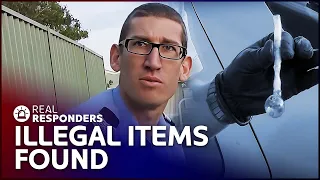 Cops Find Illegal Items In Highway Stop And Search | Emergency Down Under | Real Responders