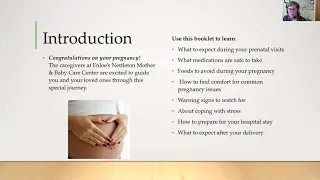 Pregnancy Preview Class