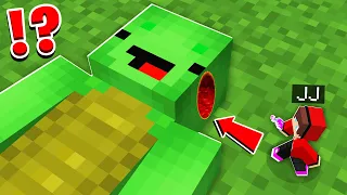 What JJ Found INSIDE Mikey's BODY? And How Can JJ Survive Inside Mikey In Minecraft - Maizen Parody