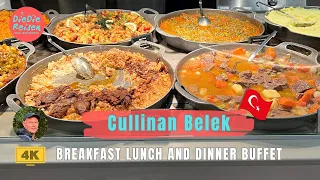 Cullinan Belek - Breakfast, Lunch and Dinner – the full buffets! - [4K] 🇹🇷