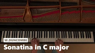 Sonatina in C major by W. Duncombe