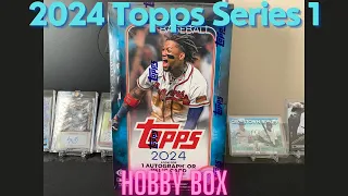 2024 Topps Series 1 Hobby Box Auto and Insert parallels