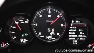 2014 Porsche Cayenne Diesel 245 HP 0-100 km/h & 0-100 mph Acceleration GPS