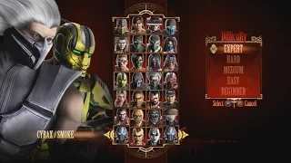 Mortal Kombat 9 - Expert Tag Ladder (Cyrax & Smoke/3 Rounds/No Losses)