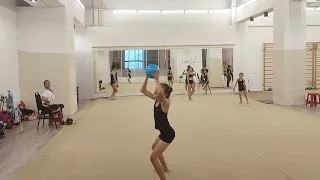 Training for next competition