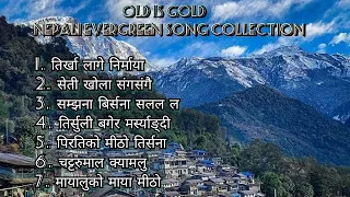 Nepali Evergreen Song collection || Nepali Old is Gold song || Night alone Romantic Love song 😘