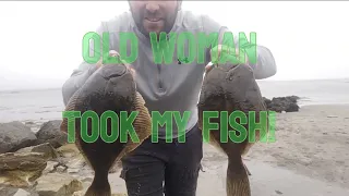 Bass & Flounder Fishing ~ This Turned Into a Good Session!