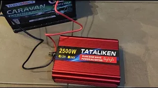 Огляд і тести інвертора  Tataliken 2500.