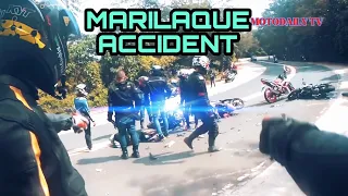 MARILAQUE FATAL BRUTAL ACCIDENT MOTORCYCLE ON PUBLIC ROAD | GRABI UN !