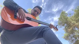 Guitar lesson , guitar cover cheb Billal souhila