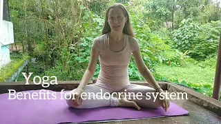 Yoga benefits for endocrine system.