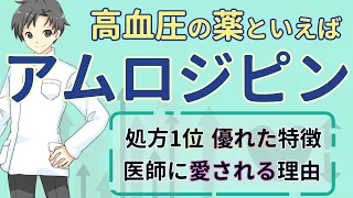 【4つの長所】高血圧といえばこの薬！アムロジピンがなぜ選ばれるのか？作用・特徴・注意点【薬剤師が解説】