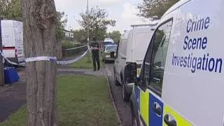 Man questioned after suspected intruder dies
