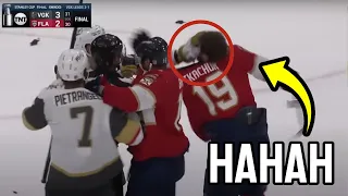 This Hot Mic Chirp at Tkachuk NEEDED to be said...