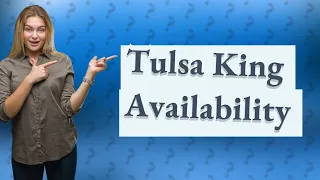 Is Tulsa King in Amazon Prime?