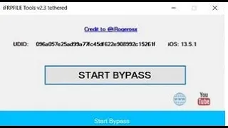 One click Bypass iCloud iOS 12 .3   12 .4 .8 & iOS 13. 3   13 .7  Windowns tool