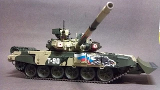 Т-90 с ТБС-86 (Meng Model) Часть 6