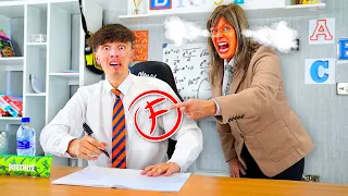 I Sent Morgz Back to School for a Day - Challenge