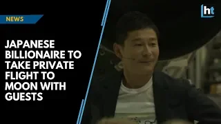 Japanese billionaire to take private flight to the moon with guests