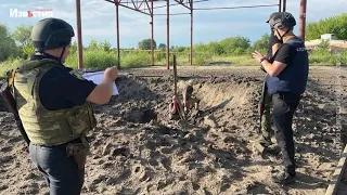 Ракетний обстріл Мерефи. Є постраждалі. Підприємство зруйноване