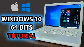 TUTORIAL - COMO INSTALAR O WINDOWS 10 64 BITS EM UM MACBOOK WHITE (MACBOOK ANTIGO)