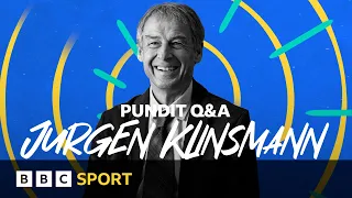 Goals, celebrations & Germany's missing number 9: Jurgen Klinsmann Q&A | BBC Sport