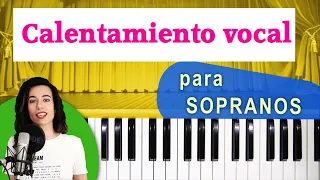 Ejercicios de vocalización para SOPRANOS🎵 MEJOR CALENTAMIENTO vocal para SOPRANOS. Natalia Bliss