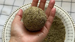 Como fazer Ariche /Chancliche caseiro / Receita do Zaatar. Muito fácil e barato