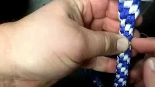 Jarhead Paracord - How To Video - Motorcycle Get Back Whip - Round and Square Crown Sinnet.