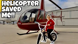 Helicopter Saved Me! Never Practiced My Hardest BMX Tricks and Got...