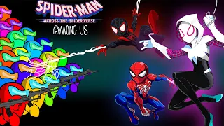 어몽어스 VS SPIDER-MAN: ACROSS THE SPIDER-VERSE #4 | AMONG US ANIMATION