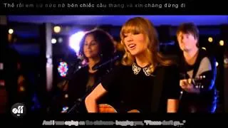[Vietsub+Kara]OFF Live Taylor Swift-Love story in Paris