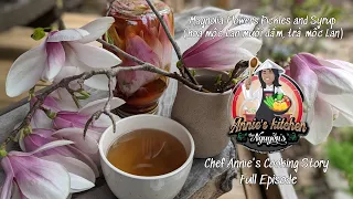 Magnolia Flower Pickle and Syrup by Chef Annie | Cooking with The Nguyens