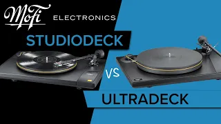 MoFi StudioDeck vs. MoFi UltraDeck Turntable Comparison