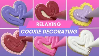 1 Hour Relaxing Cookie Decorating Compilation ~ The BEST Stress-Reliever!